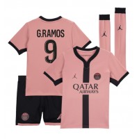 Camiseta Paris Saint-Germain Goncalo Ramos #9 Tercera Equipación para niños 2024-25 manga corta (+ pantalones cortos)